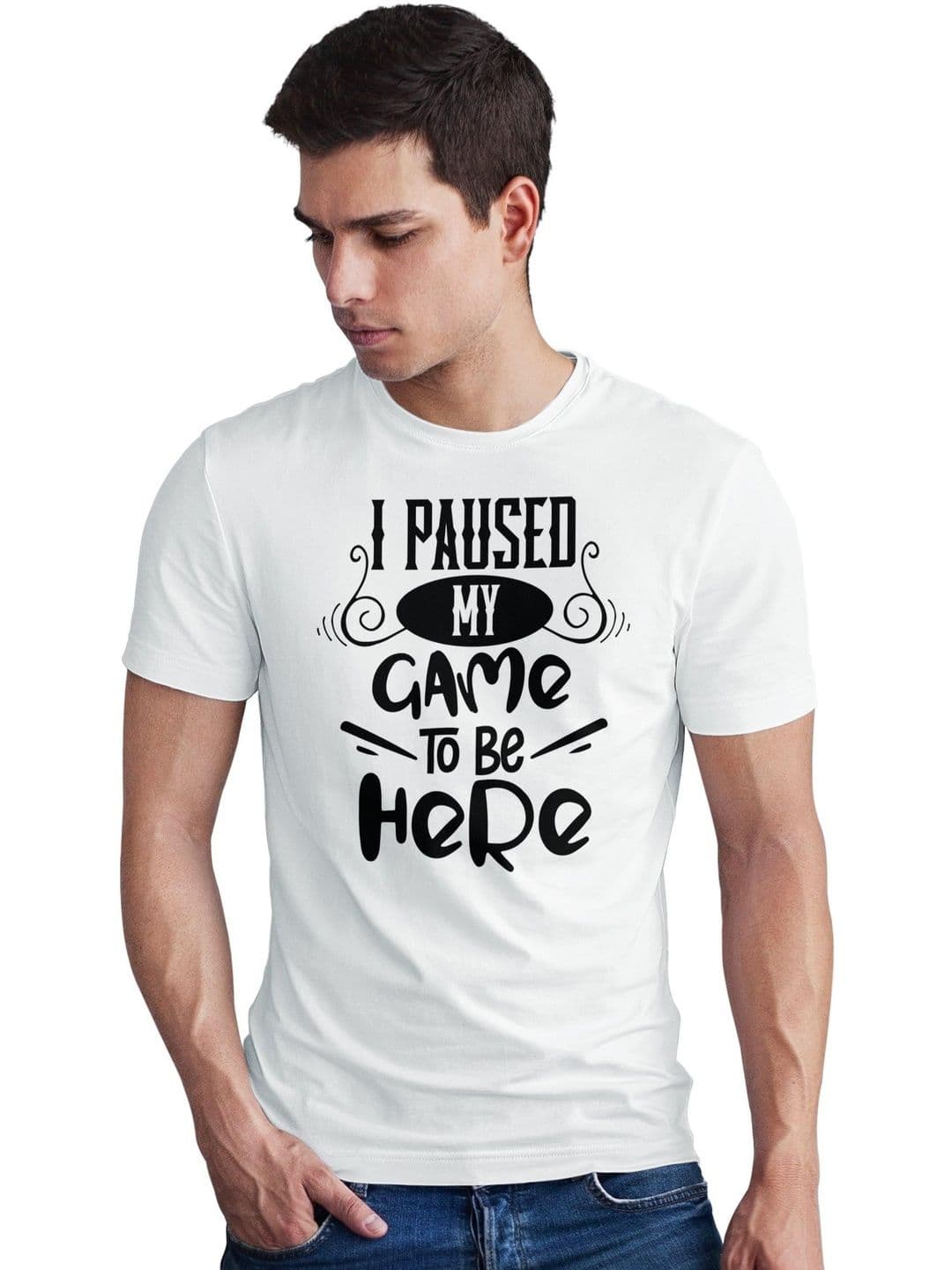 Seekbuylove Men Typography Printed Bio Finish T-shirt - view 1