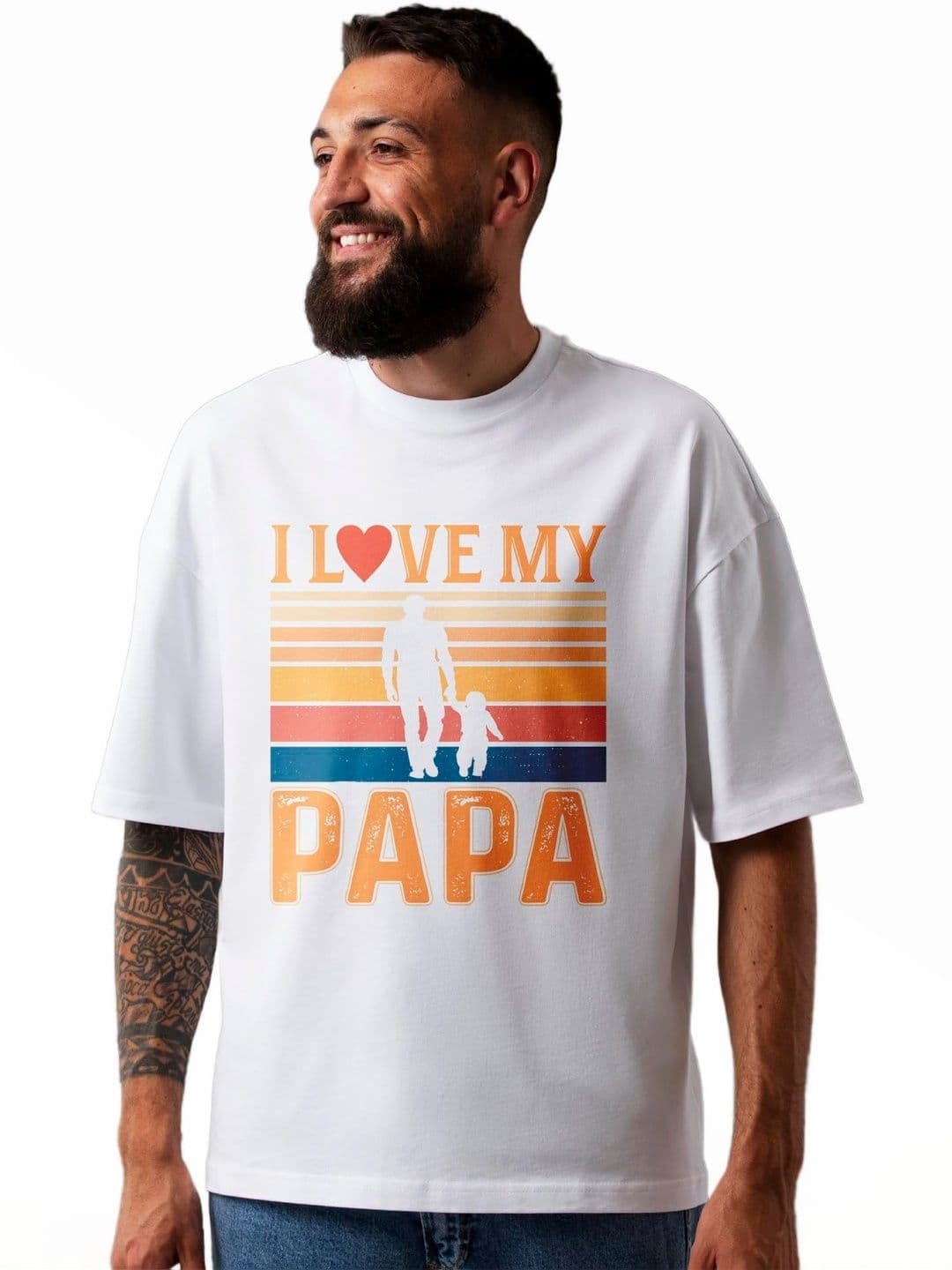 Seekbuylove Men Printed Drop-Shoulder Sleeves Bio Finish T-shirt - view 1