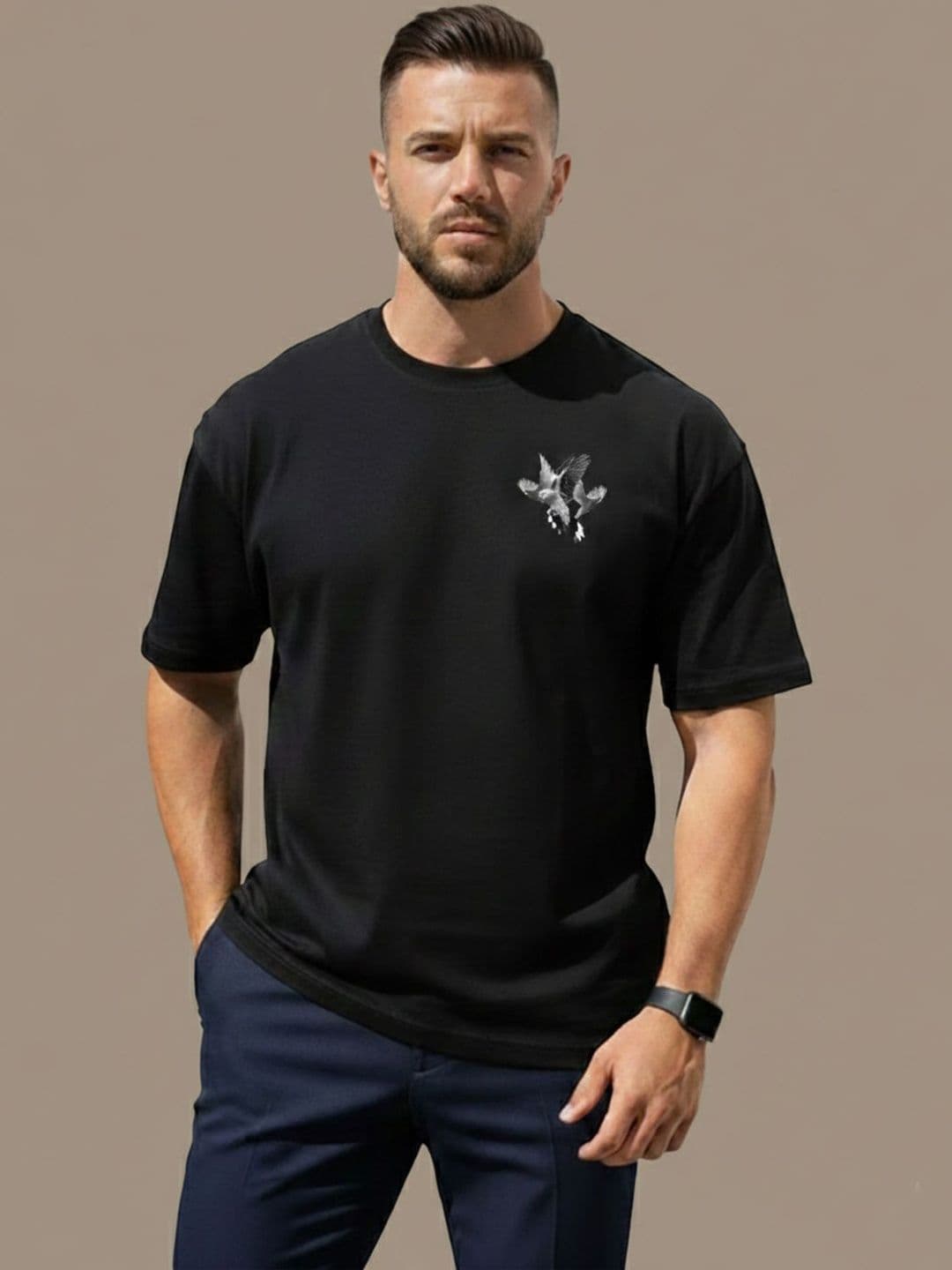 Mast & Harbour Men Printed T-shirt - view 1