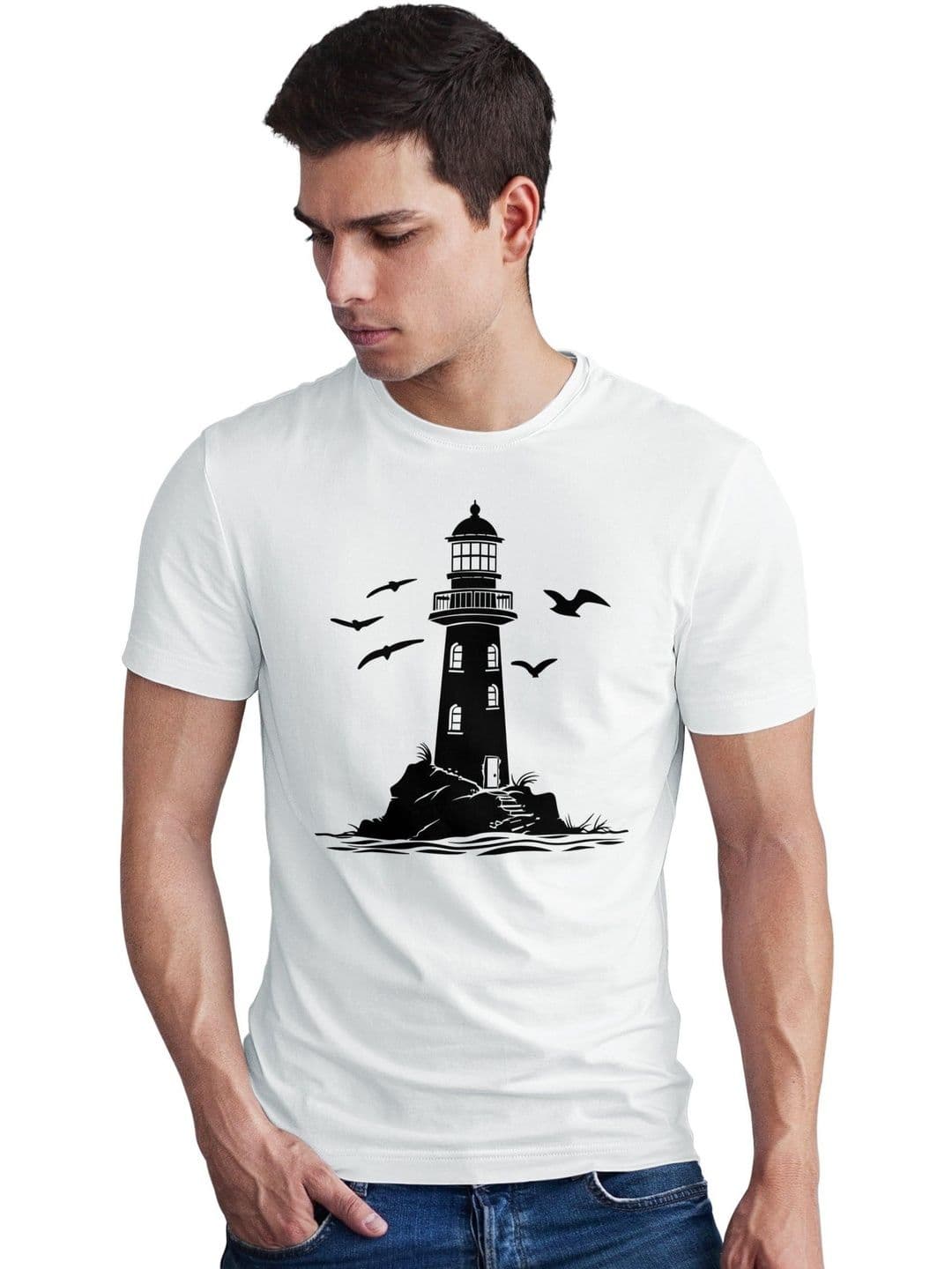 Seekbuylove Men Printed Bio Finish T-shirt - view 1