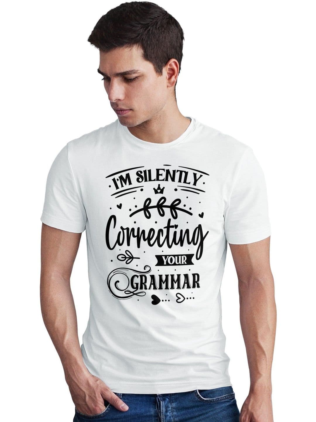 Seekbuylove Men Typography Printed Bio Finish T-shirt - view 1