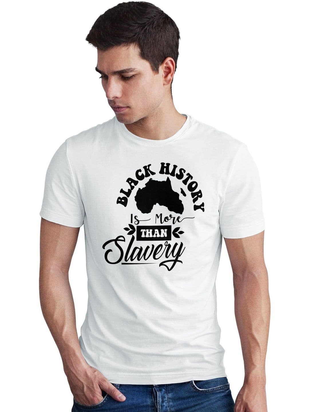 Seekbuylove Men Typography Printed Bio Finish Cotton T-shirt - view 1