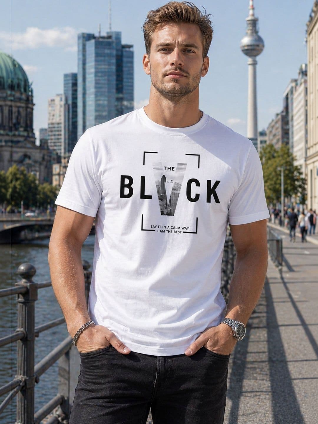 THE BEETEL HOUSE Men Typography Printed T-shirt - view 1