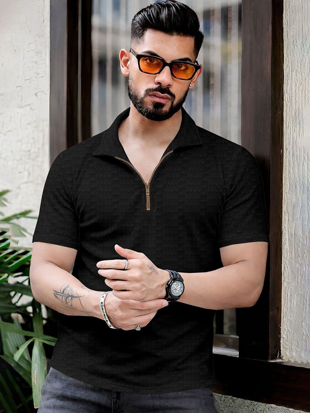 Moda Rapido Men Polo Collar T-shirt - view 1