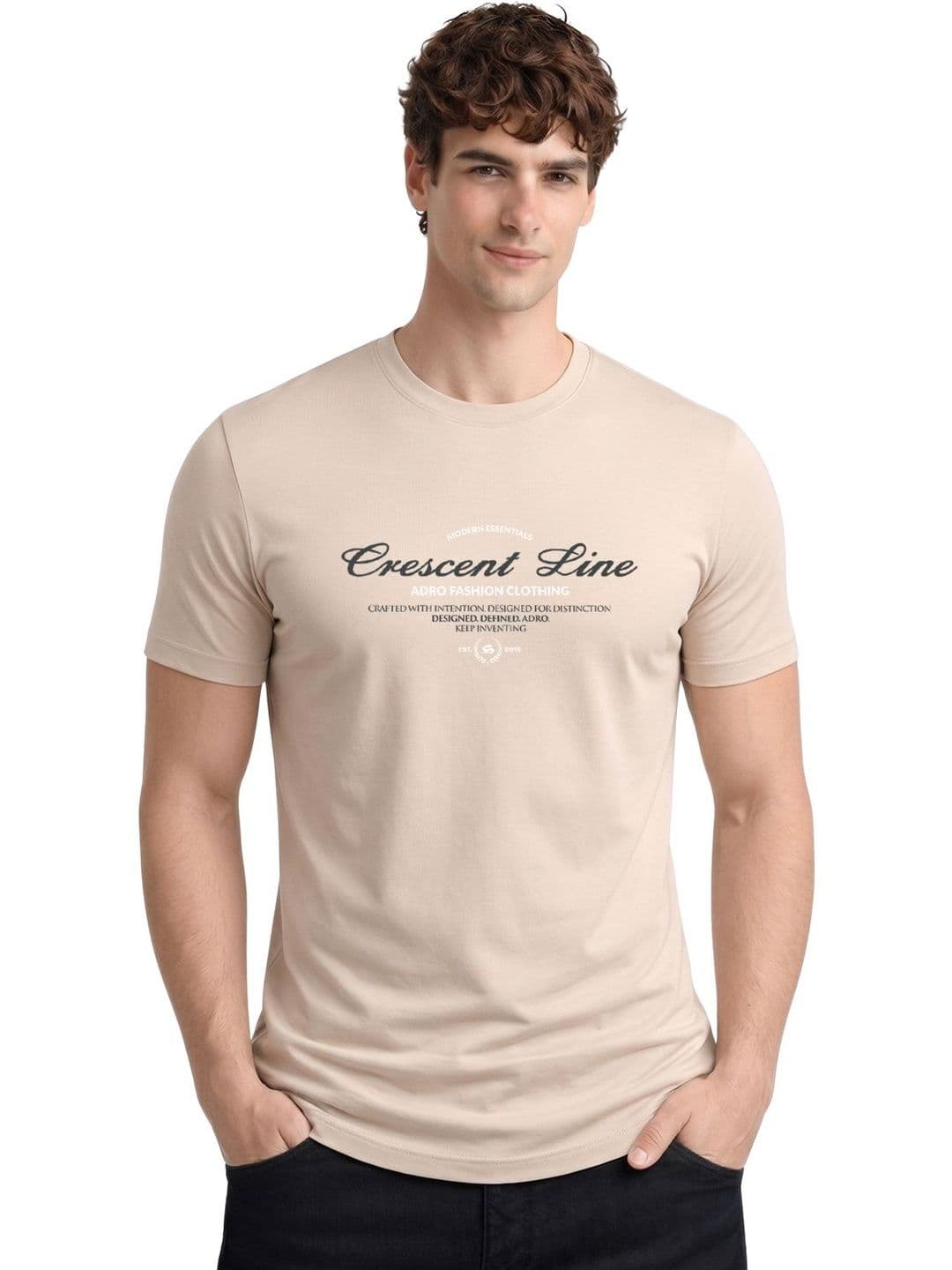 ADRO Men Typography Printed T-shirt - view 1