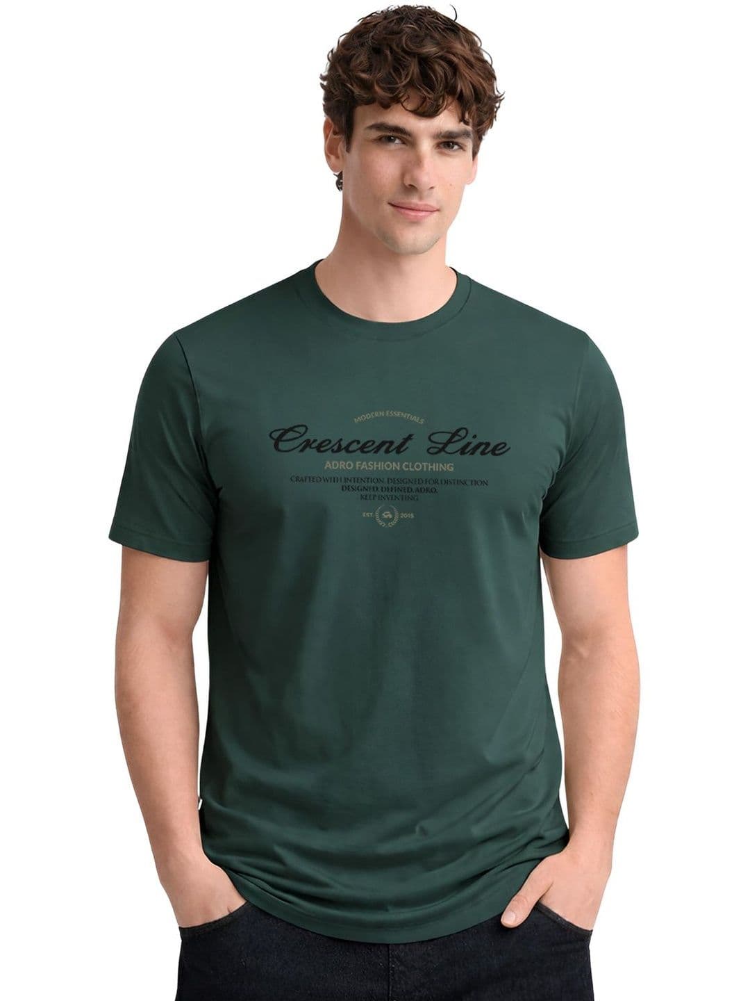 ADRO Men Typography Printed T-shirt - view 1