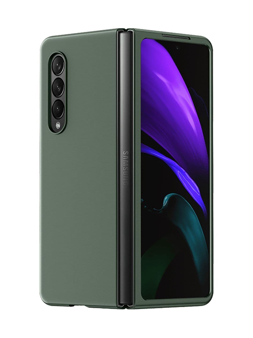 DailyObjects Green Air Skin Slim Case For Samsung Galaxy Z Fold 3 - view 1