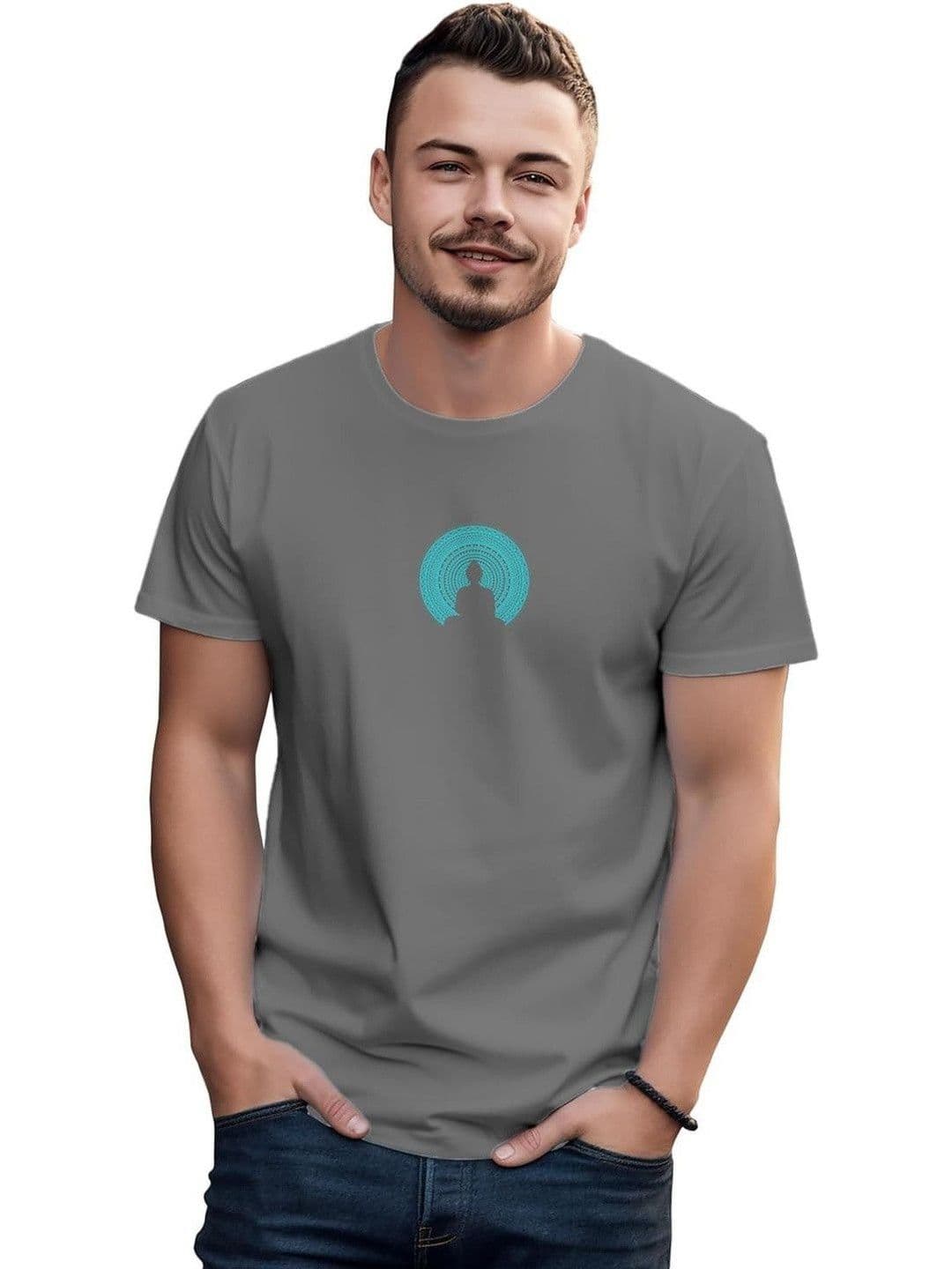 Sanaatani Men Graphic Printed Cotton T-shirt - view 1