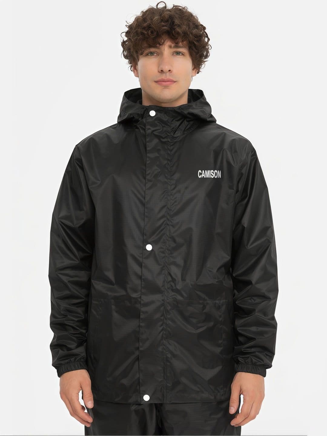 CAMISON Waterproof Hooded Rain Jacket - view 1
