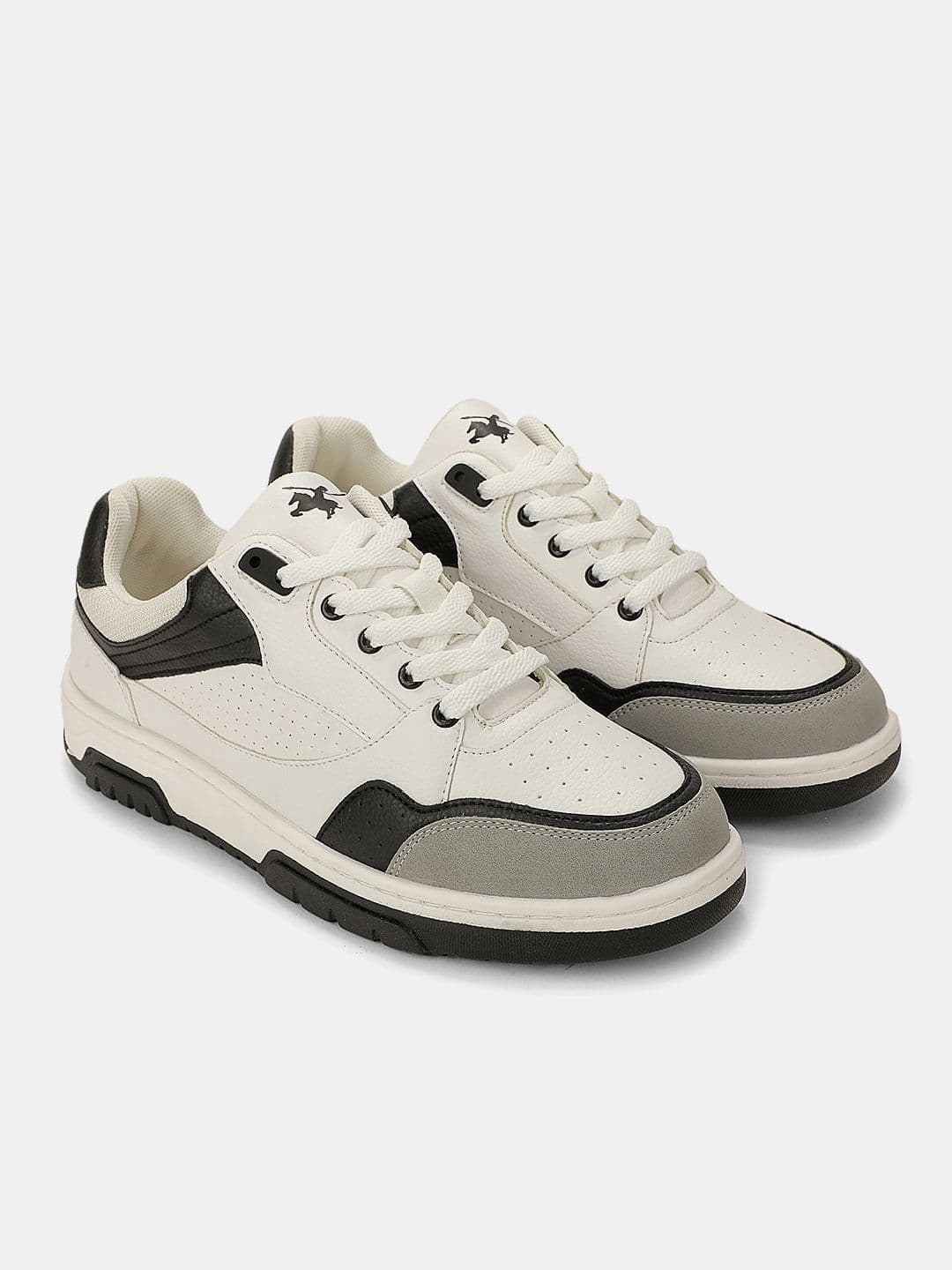 Cantabil Men Colourblocked PU Sneakers - view 1