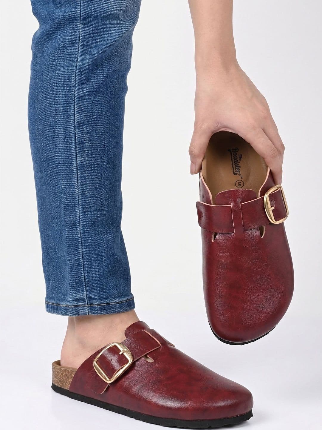 The Roadster Lifestyle Co Women Round Toe Casual Slip-On Mules - view 1