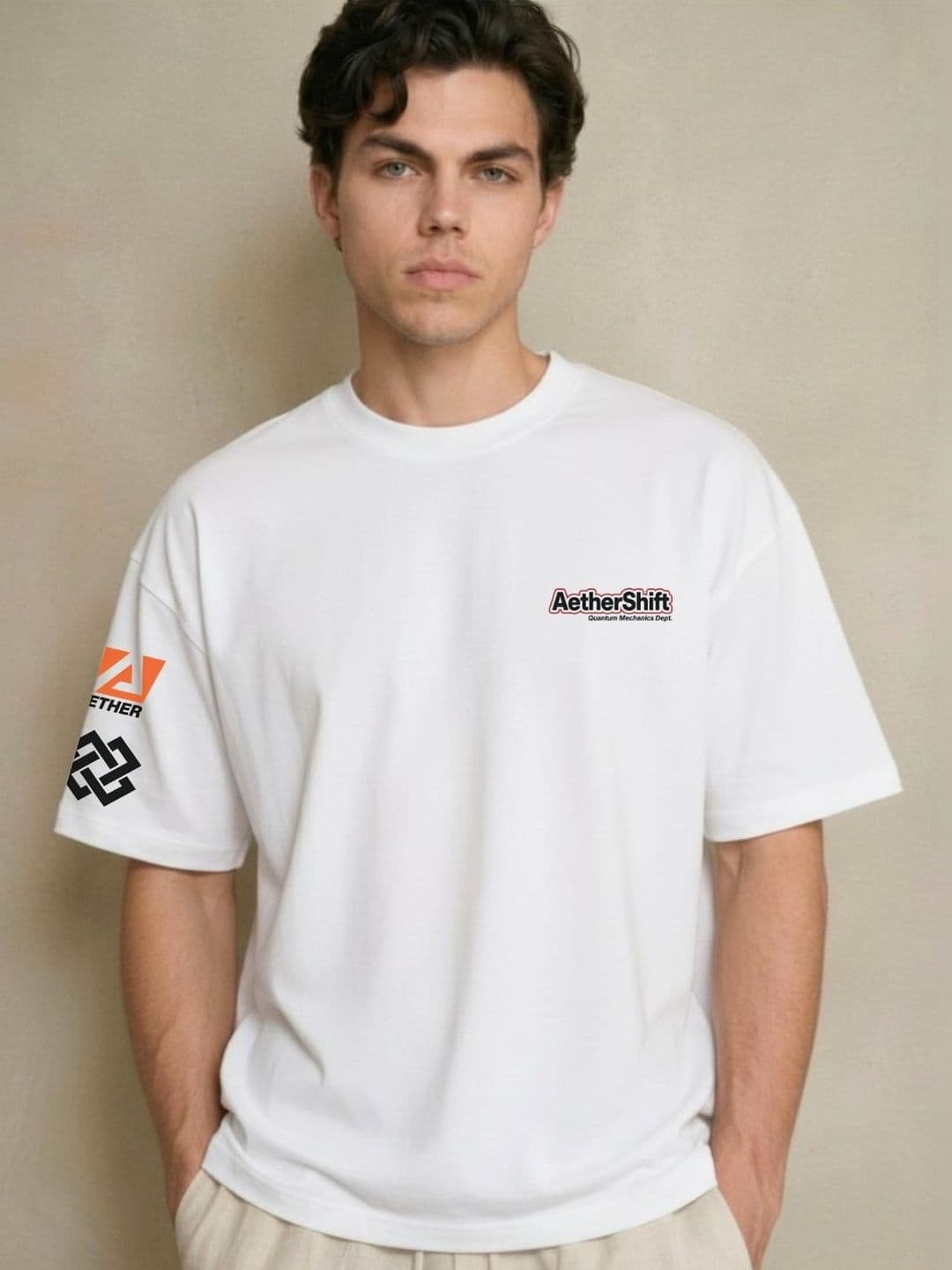 R.Code by The Roadster Life Co. Men Typography Printed T-shirt - view 1