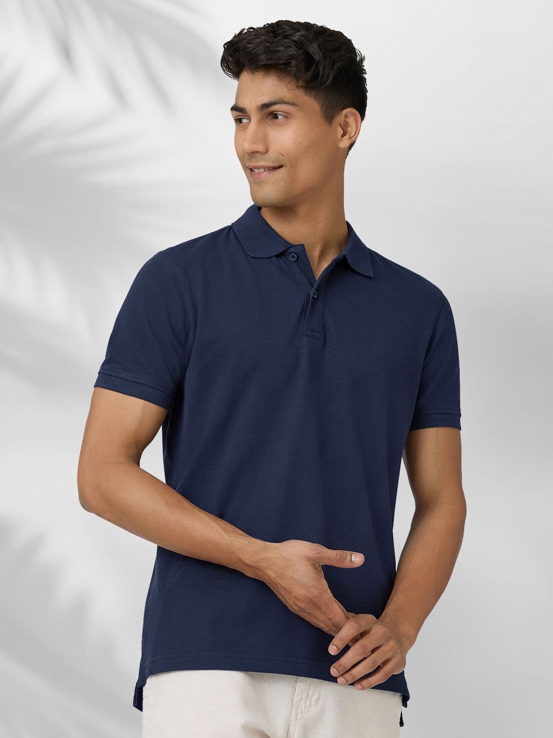 XYXX Men Nova Intellieaze Cotton Polo T-shirt - view 1