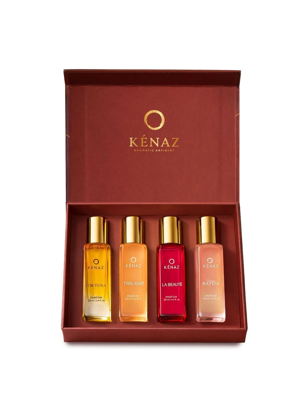 Kenaz Set Of 4 Fortuna- Bay Da-Twilight- La Beaute Eau De Parfum- 20 ml Each - view 1