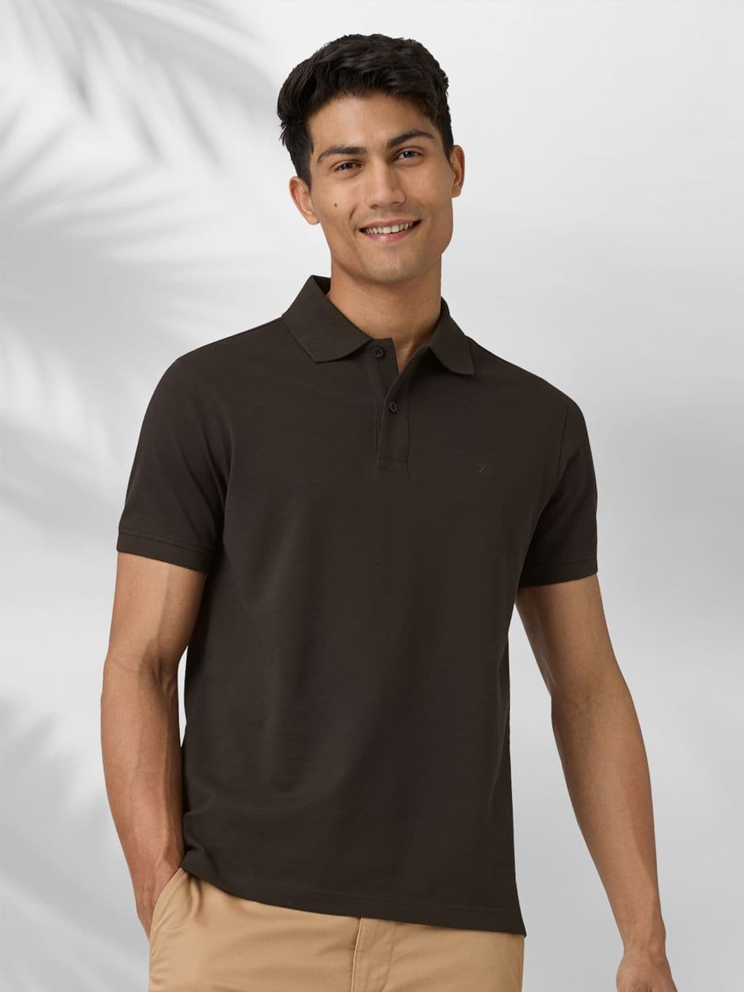 XYXX Polo Collar Pure Cotton T-shirt - view 1