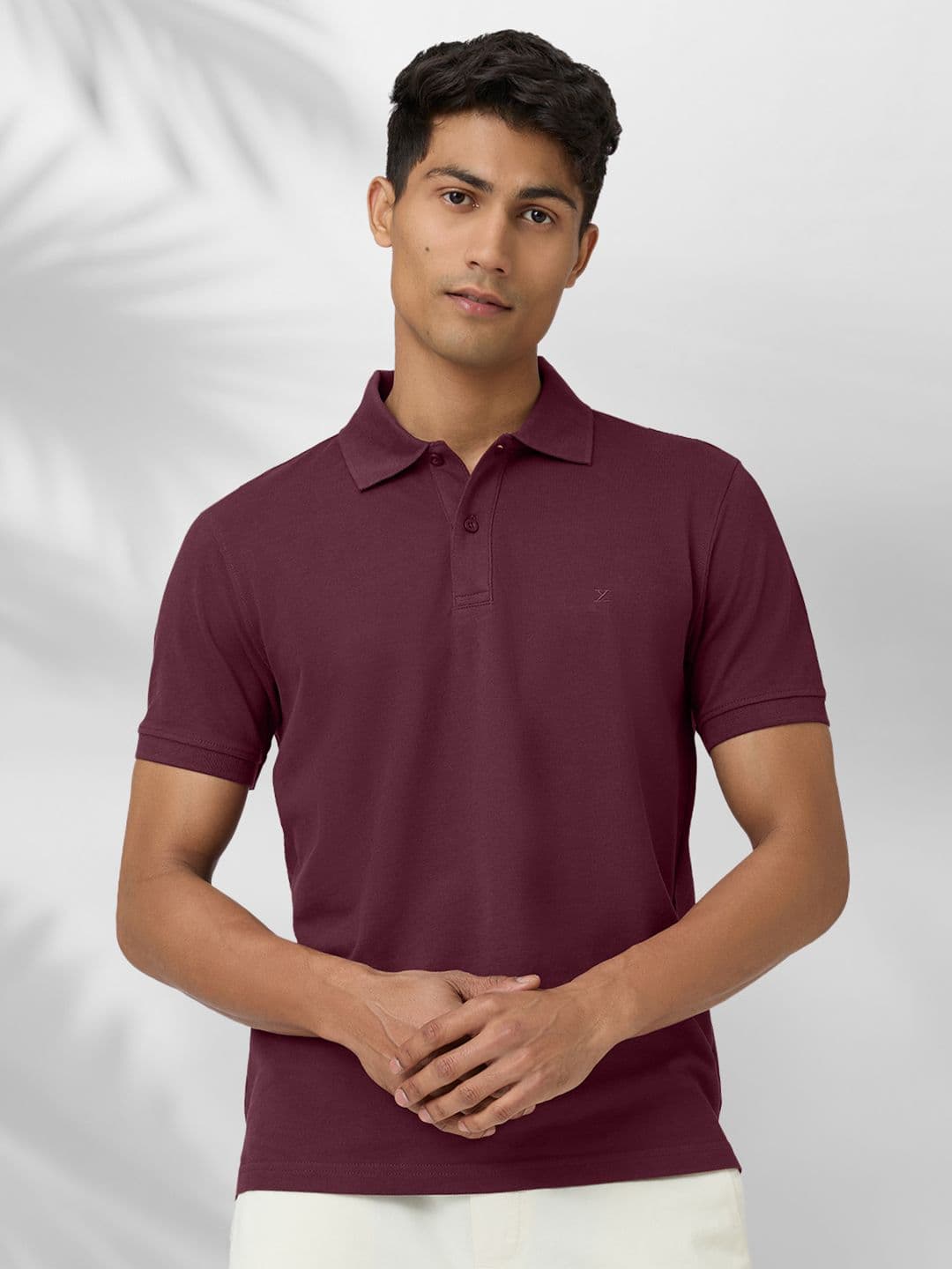 XYXX Men Nova Intellieaze Cotton Polo T-shirt - view 1