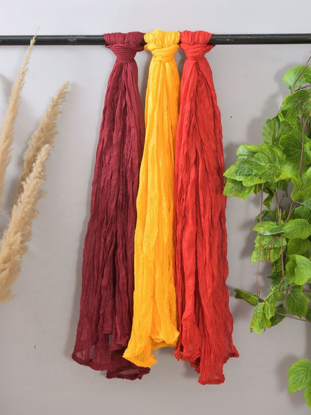 Kuhika Pack Of 3 Dupatta - view 1