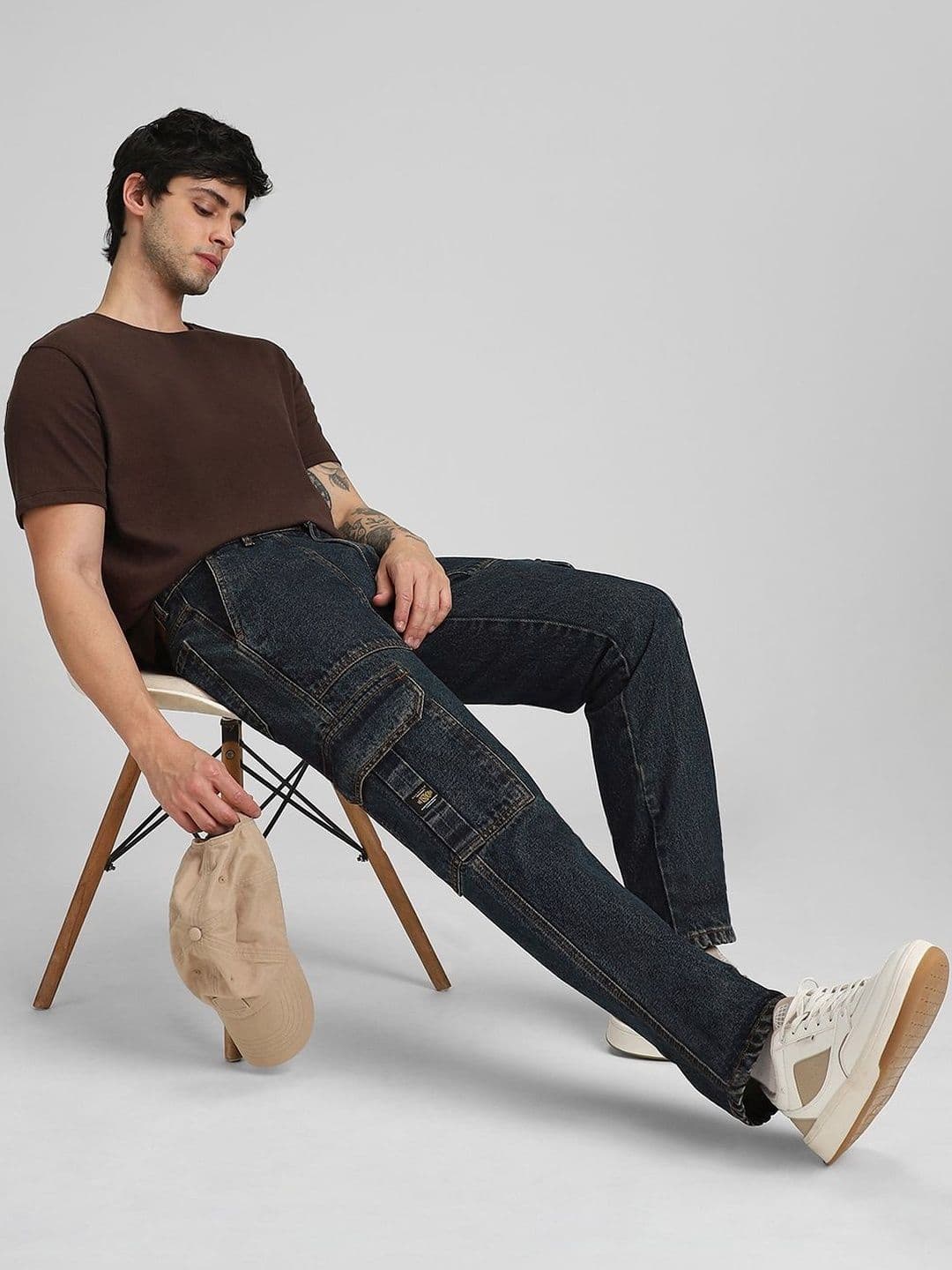 Klub Fox Men Straight Fit Cargos Jeans - view 1