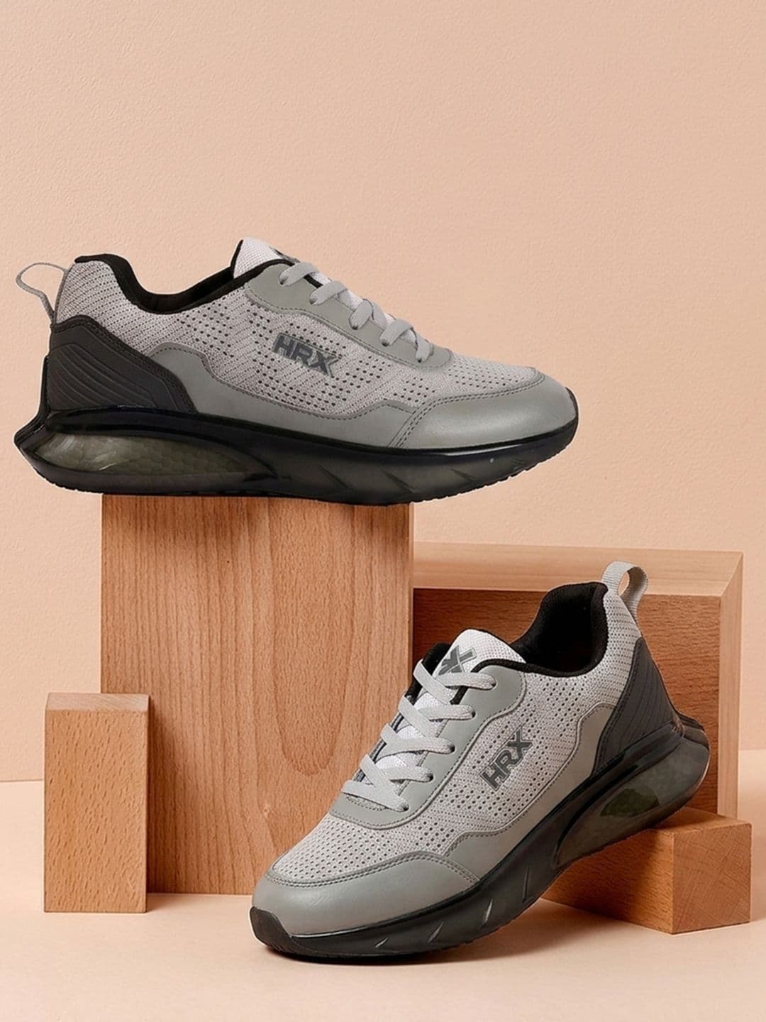 HRX by Hrithik Roshan Men Perforations Sneakers - view 1