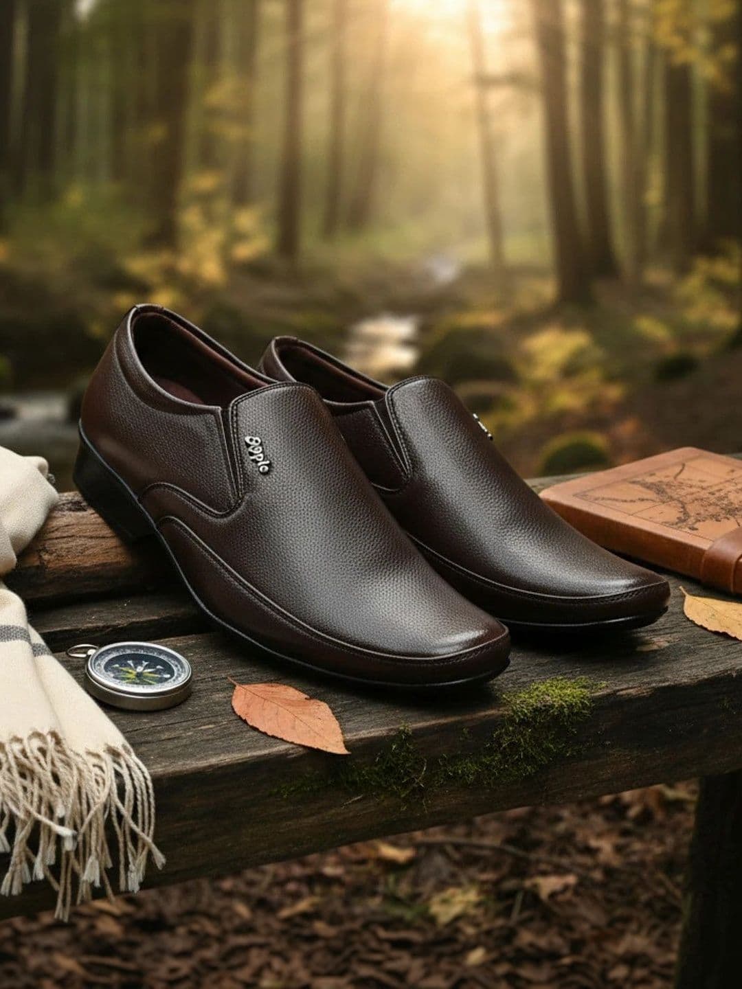 ALSTOM Men Textured PU Loafers - view 1