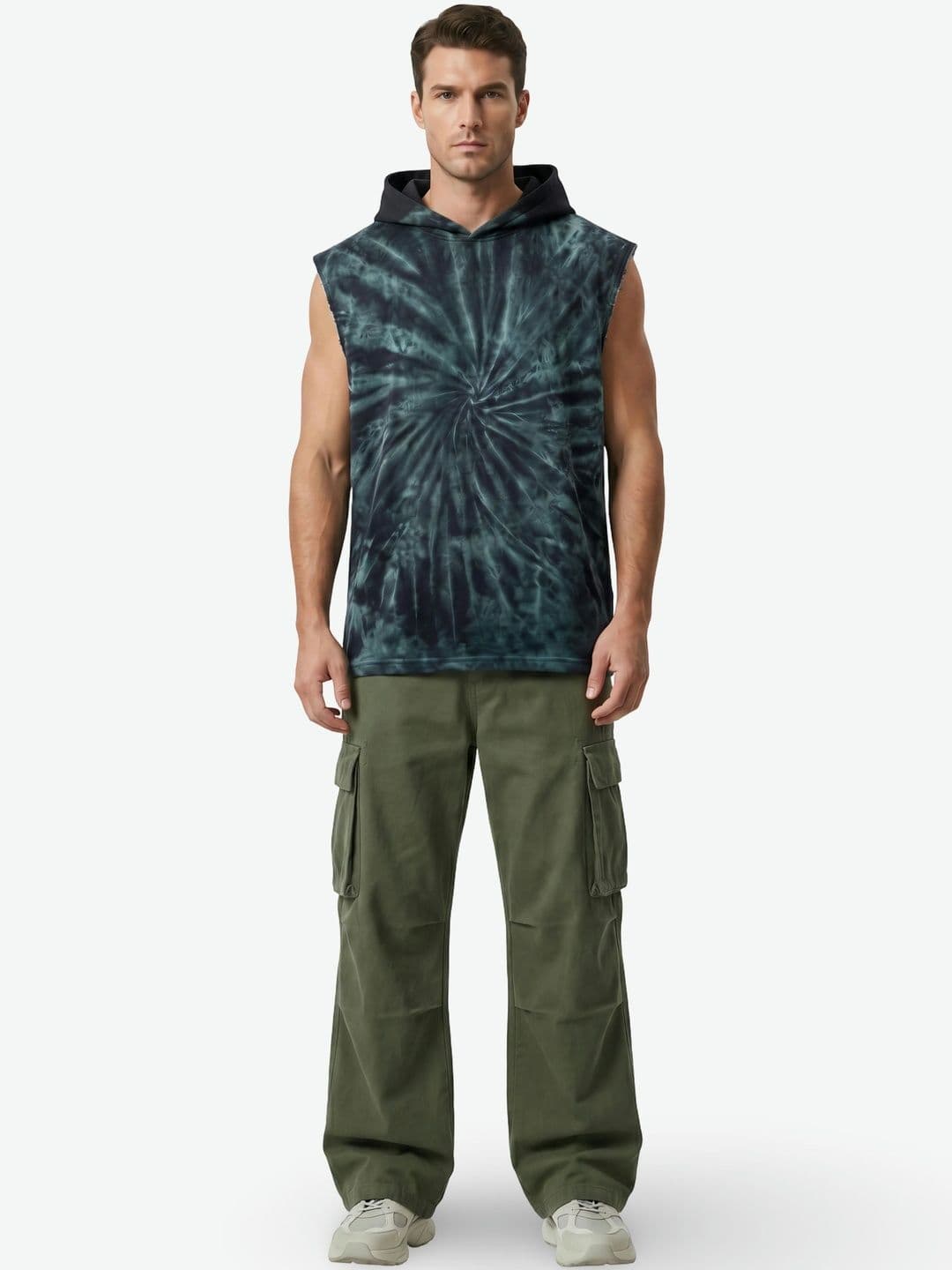 Clazzey Men Printed Hooded Sweatshirt - view 1