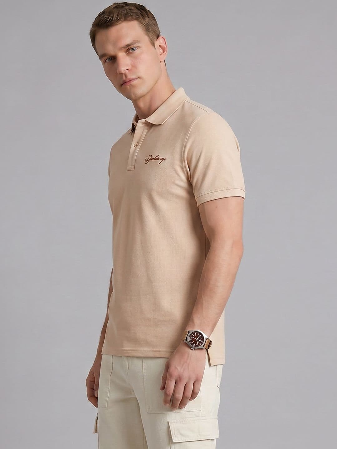 Blackberrys Polo Collar T-shirt - view 1