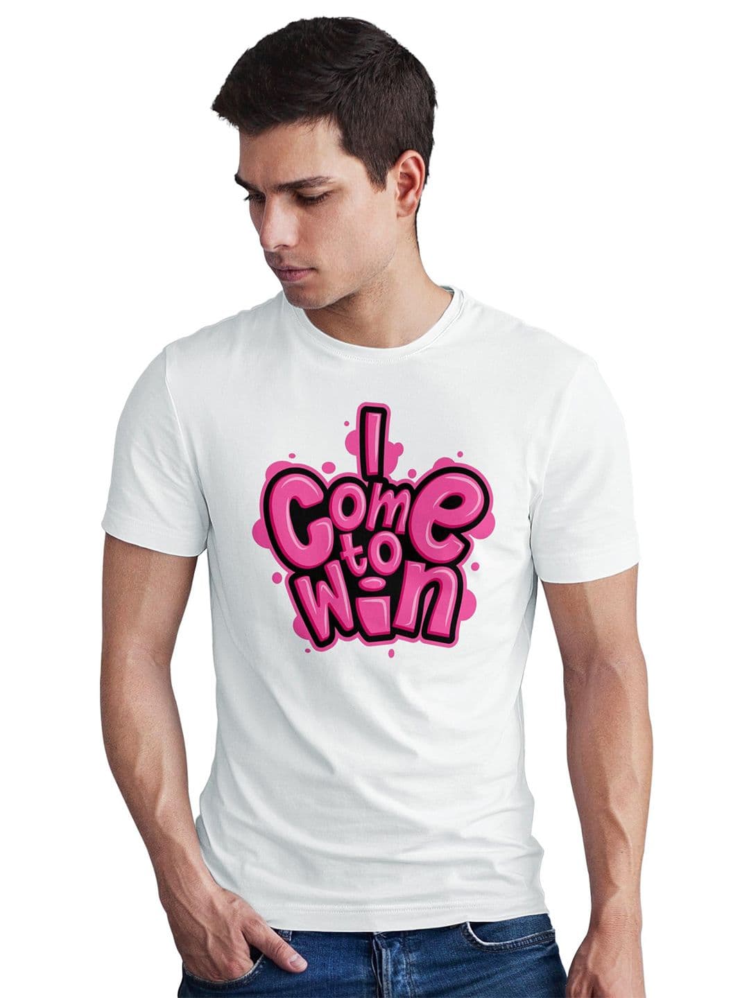Seekbuylove Men Typography Printed Bio Finish T-shirt - view 1