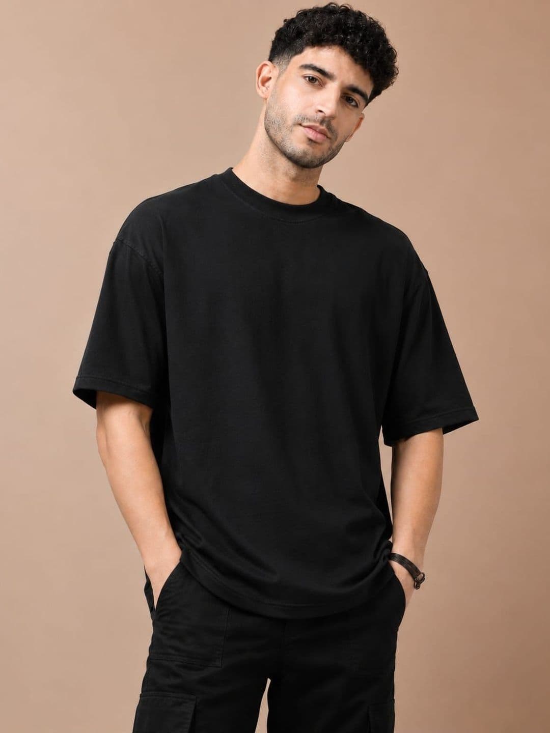 UTCV Men Drop-Shoulder Sleeves T-shirt - view 1