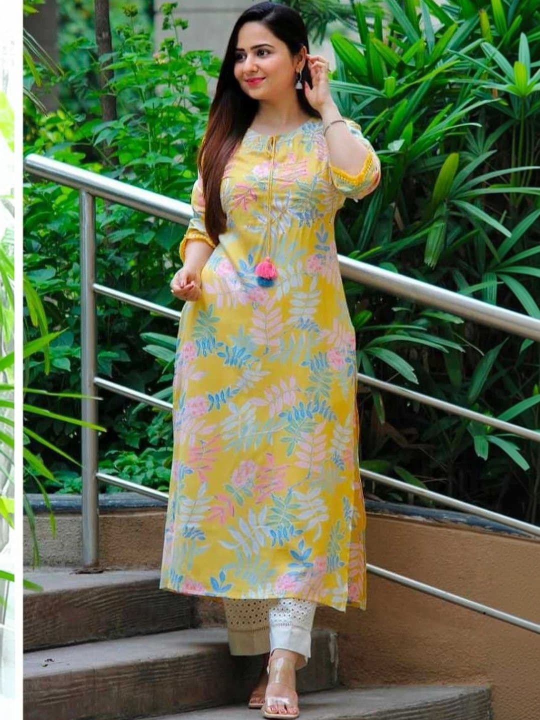 Sa Rasa Women Floral Printed Floral Kurta - view 1