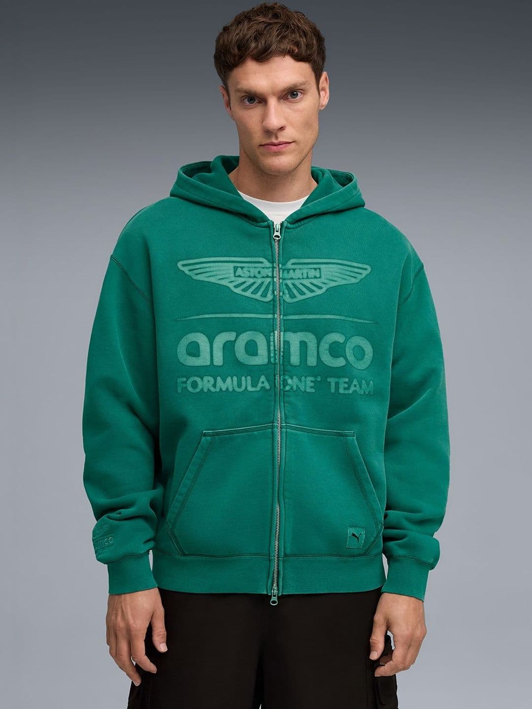 Puma x Aston Martin F1 Men's Full Zip Hoodie - view 1