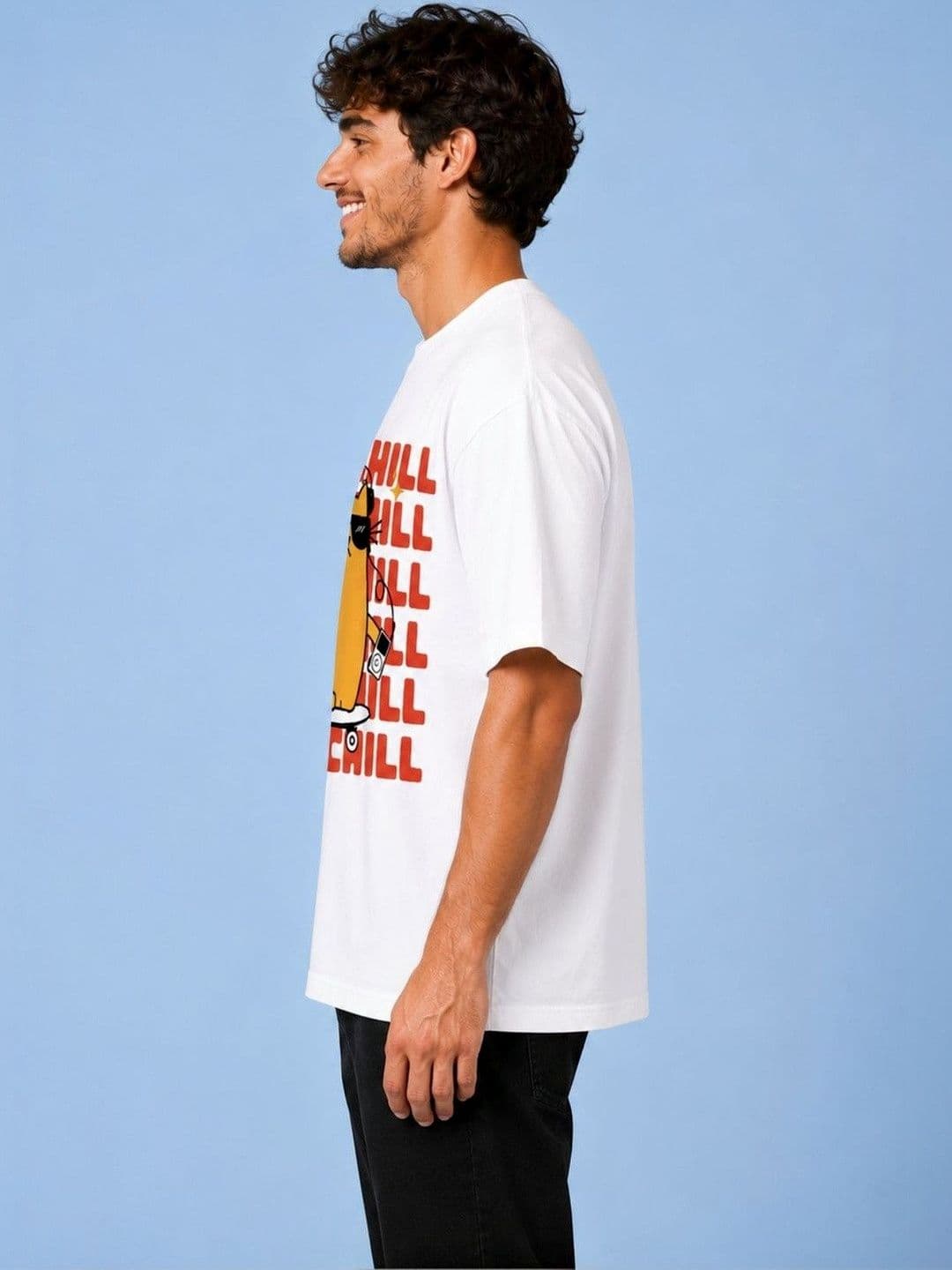 CAPTCHA Men Printed T-shirt - view 1
