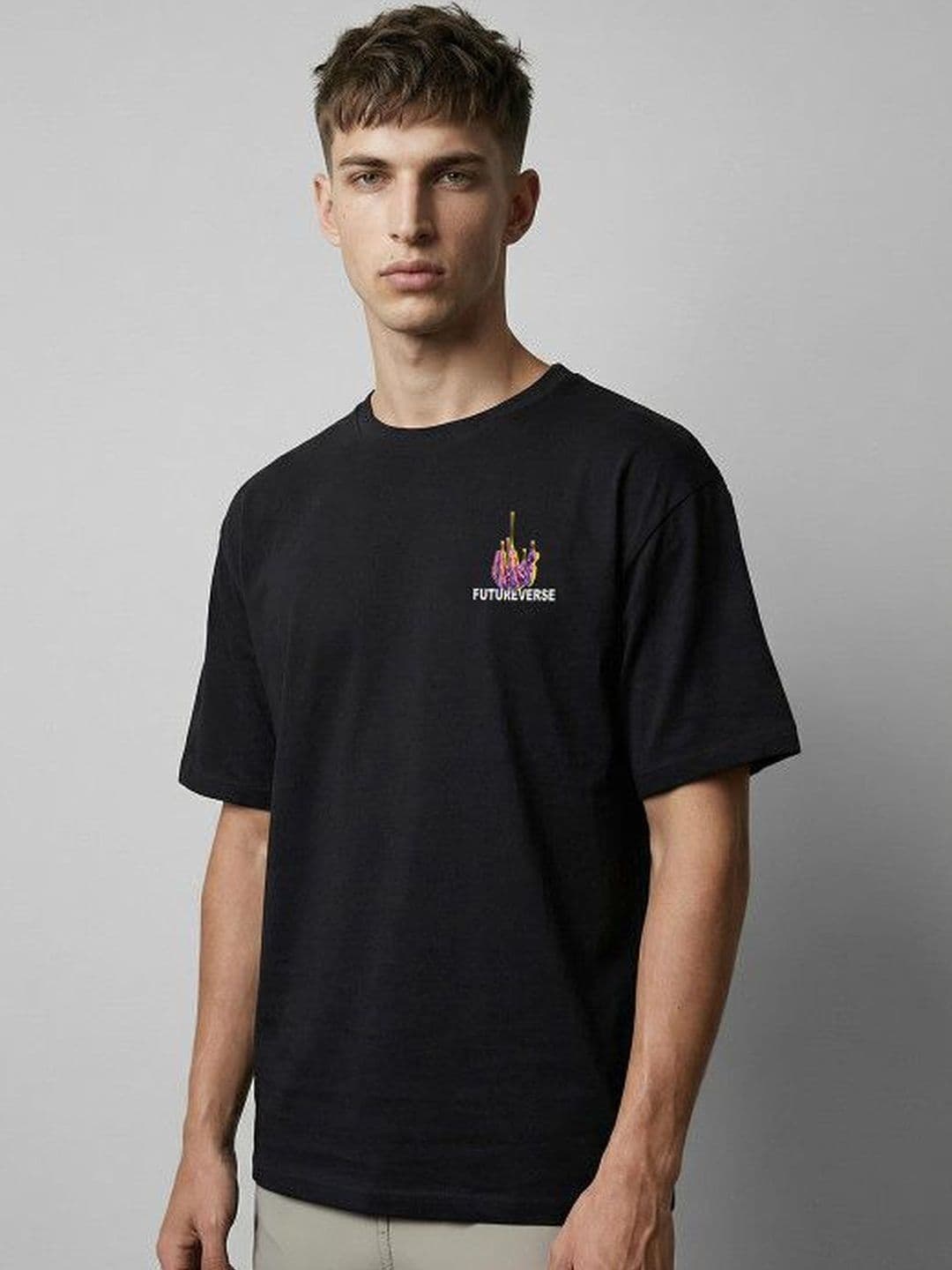 High Star Men Typography Printed T-shirt - view 1