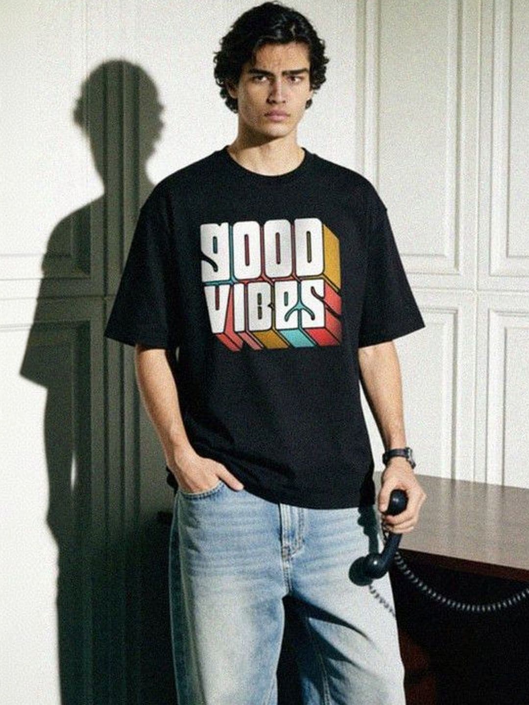 High Star Men Typography Printed T-shirt - view 1