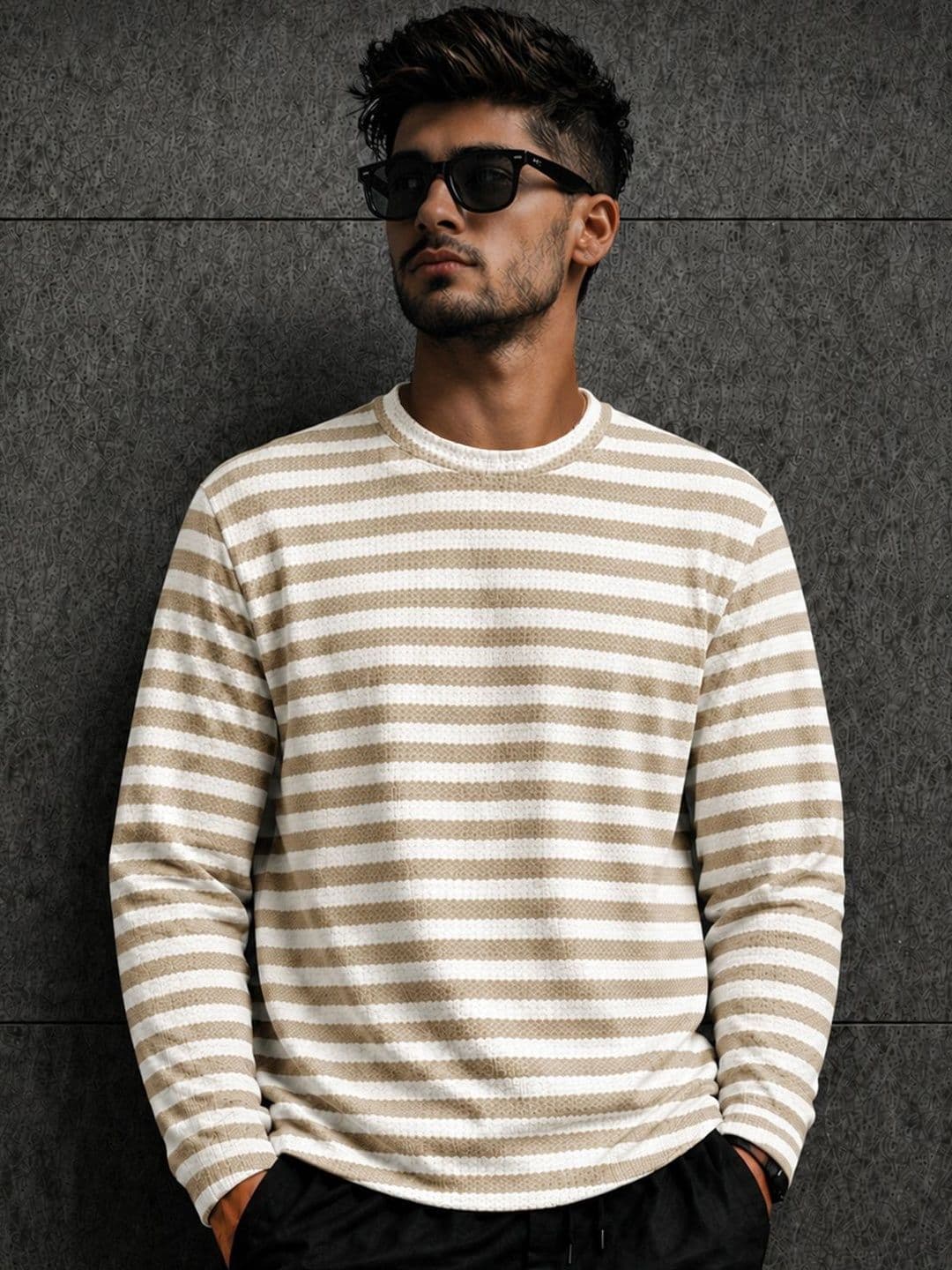 Force Men Striped T-shirt - view 1