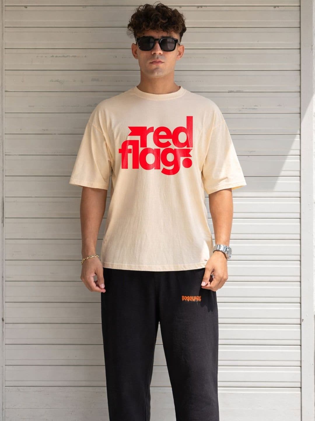 BDSQUARE Men Typography Printed T-shirt - view 1