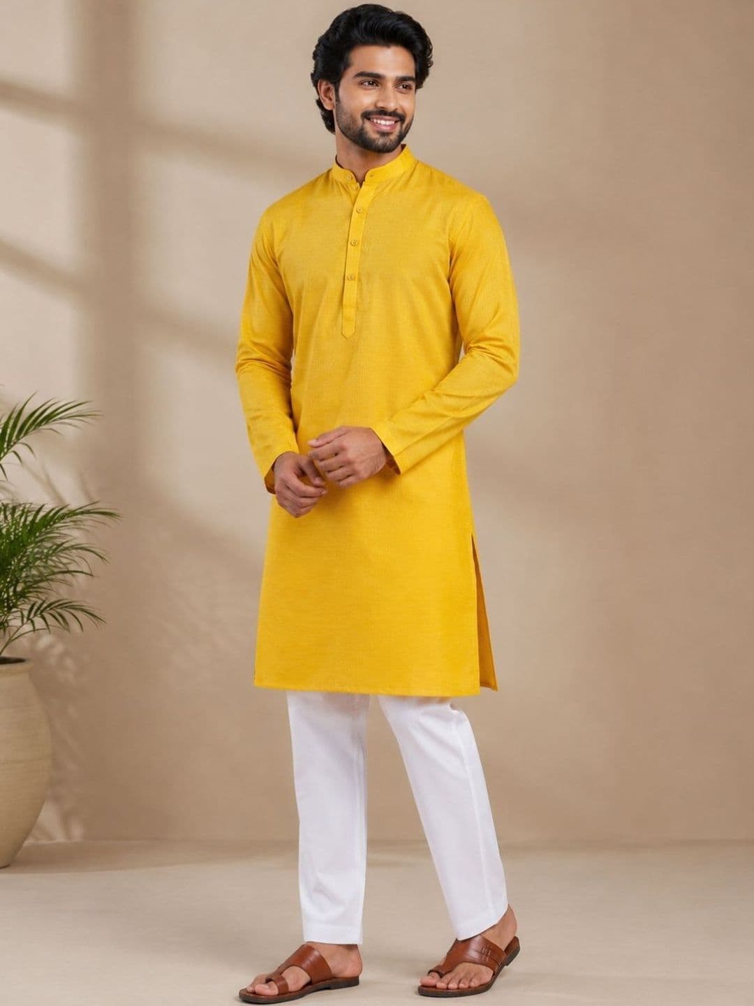 DEVOILER Men Kurta - view 1