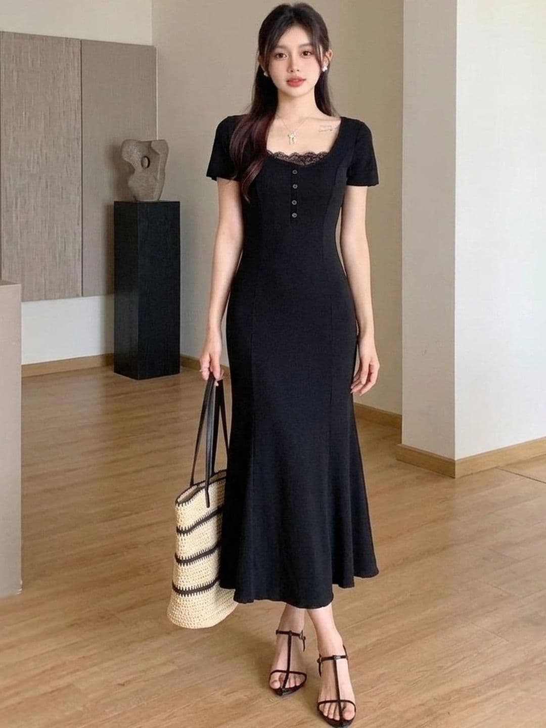 DressBerry Fit & Flare Midi Dress - view 1