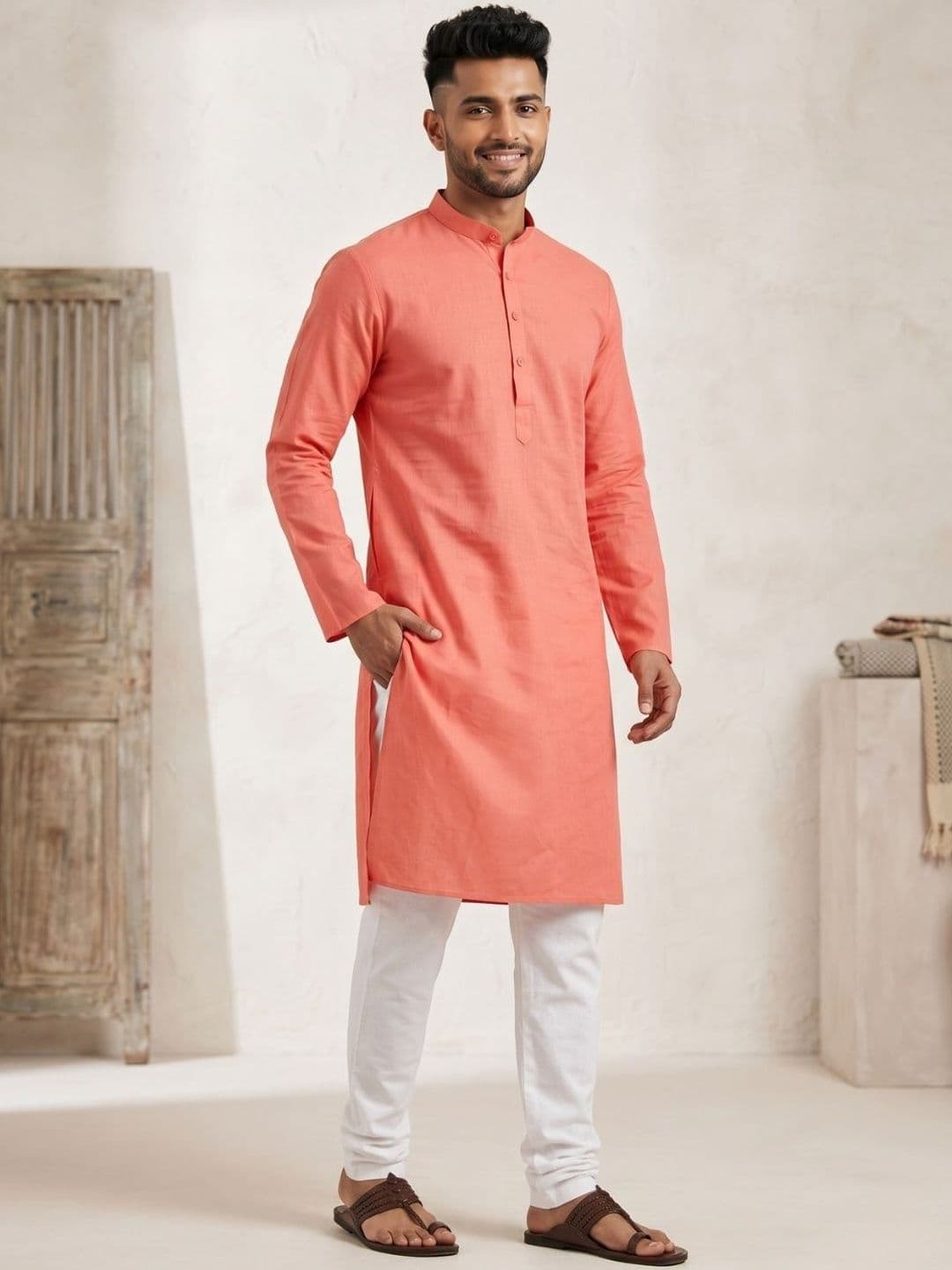 DEVOILER Men Kurta - view 1