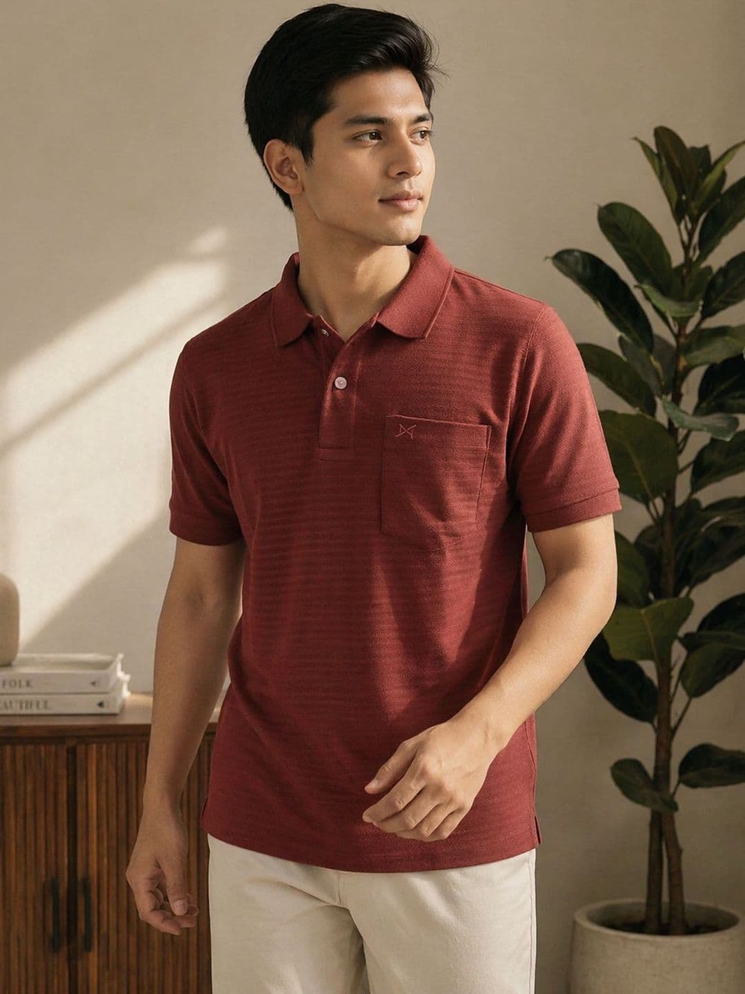Force NXT Men Polo Collar Pockets T-shirt - view 1