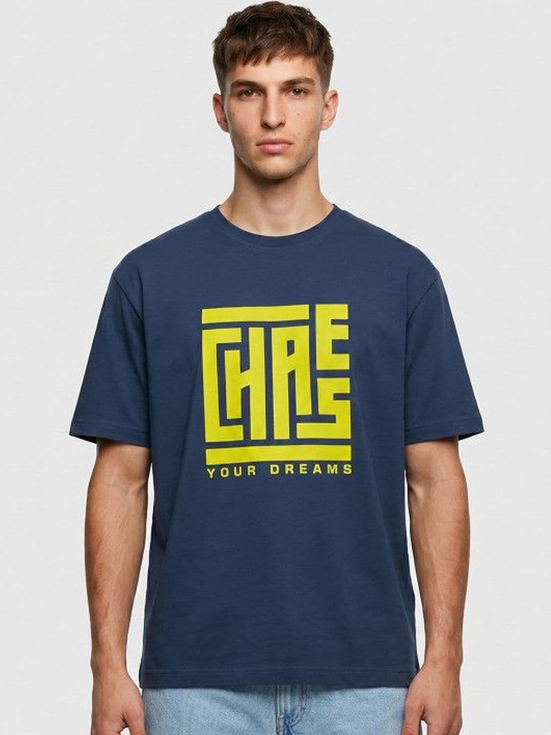Hubberholme Men Typography Printed T-shirt - view 1