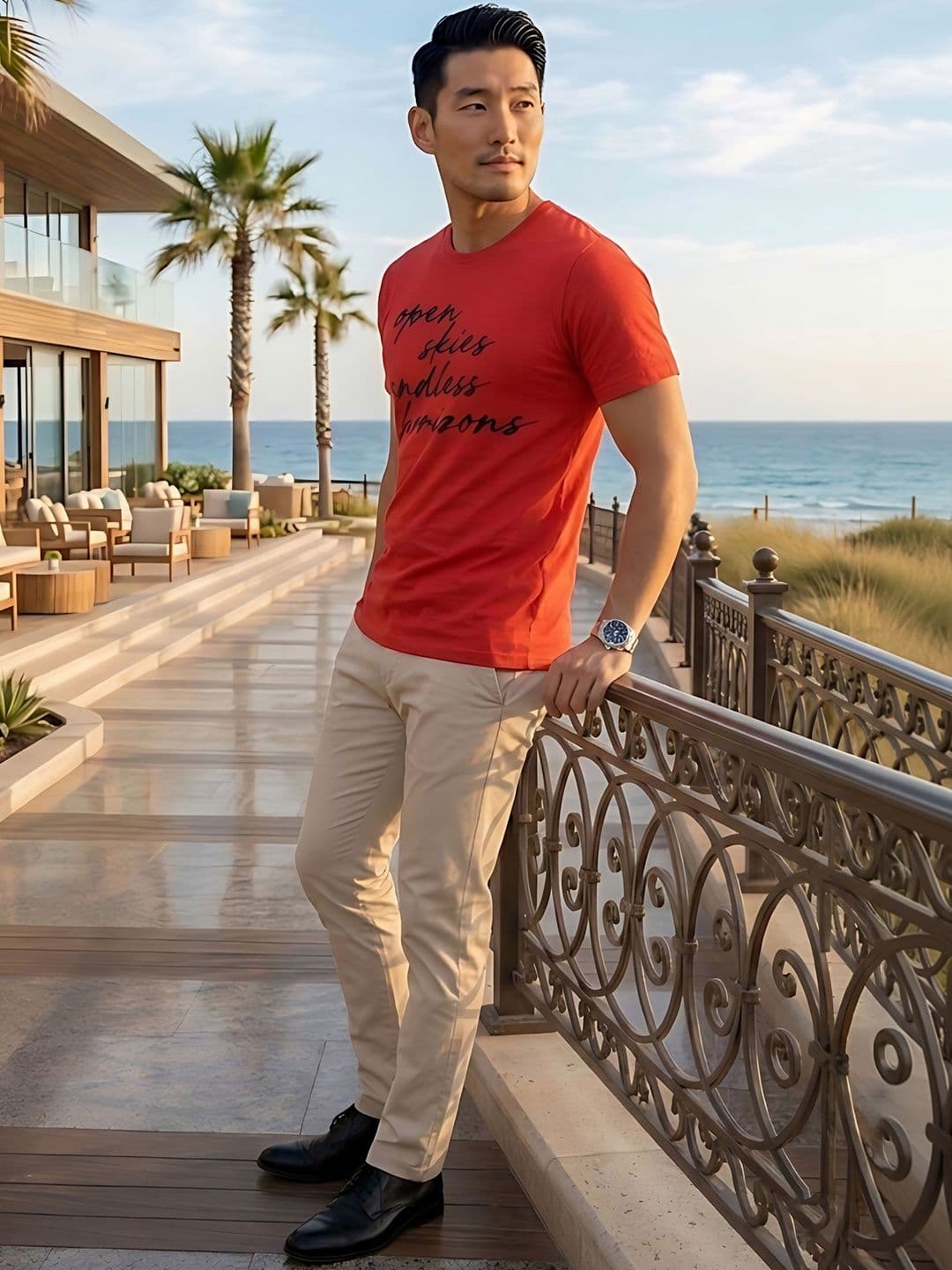 Moda Rapido Men Typography Printed T-shirt - view 1