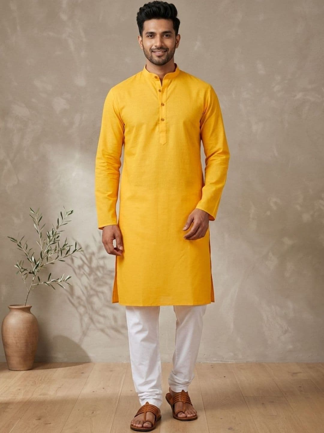 DEVOILER Men Kurta - view 1