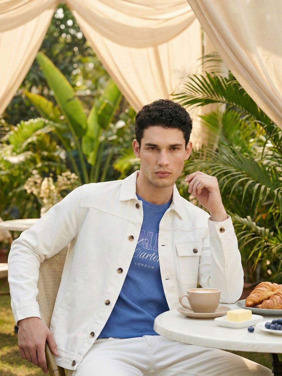 SIMON CARTER LONDON Men Open Front Jacket - view 1