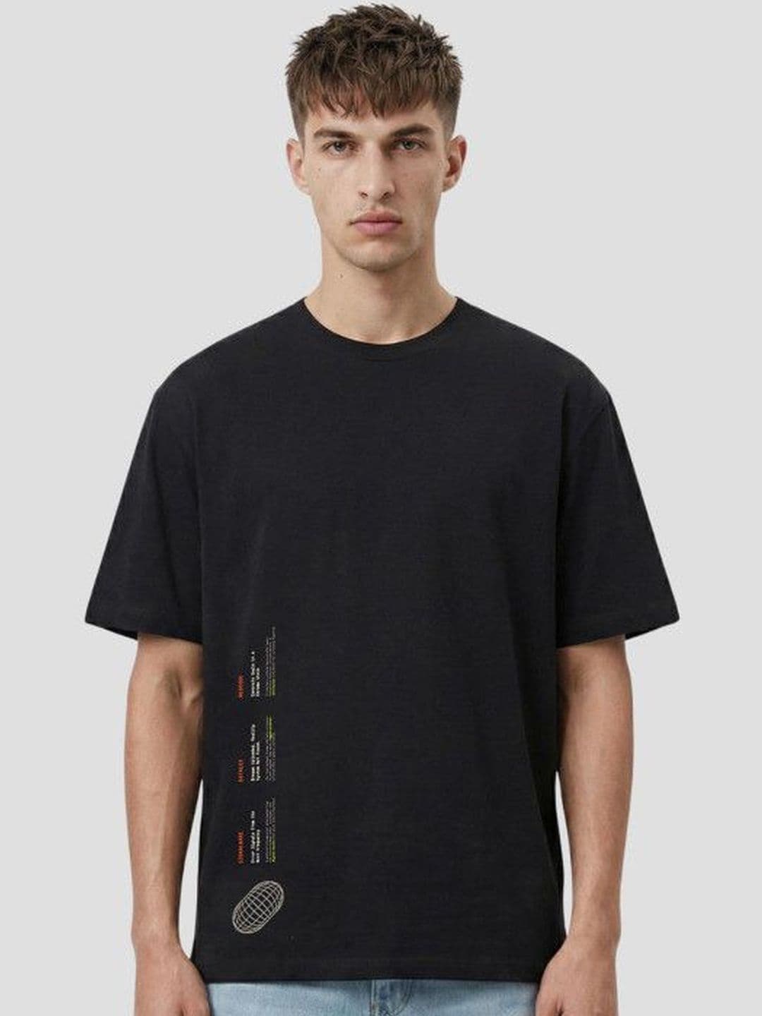 Hubberholme Men Typography Printed T-shirt - view 1