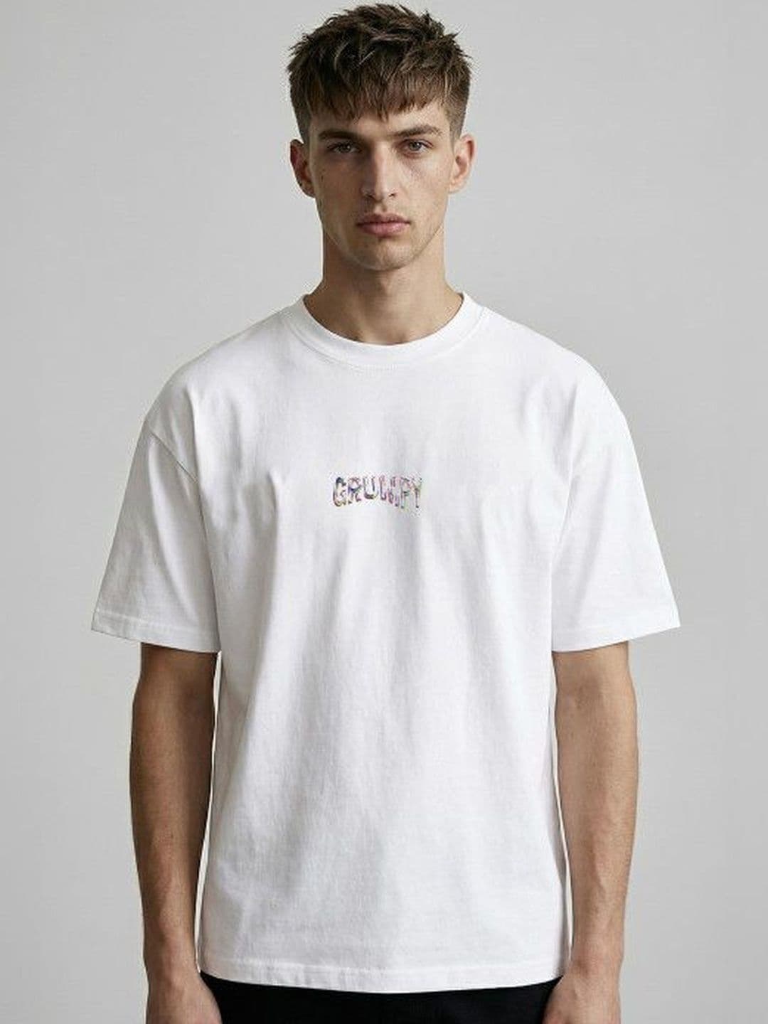 Hubberholme Men Typography Printed T-shirt - view 1