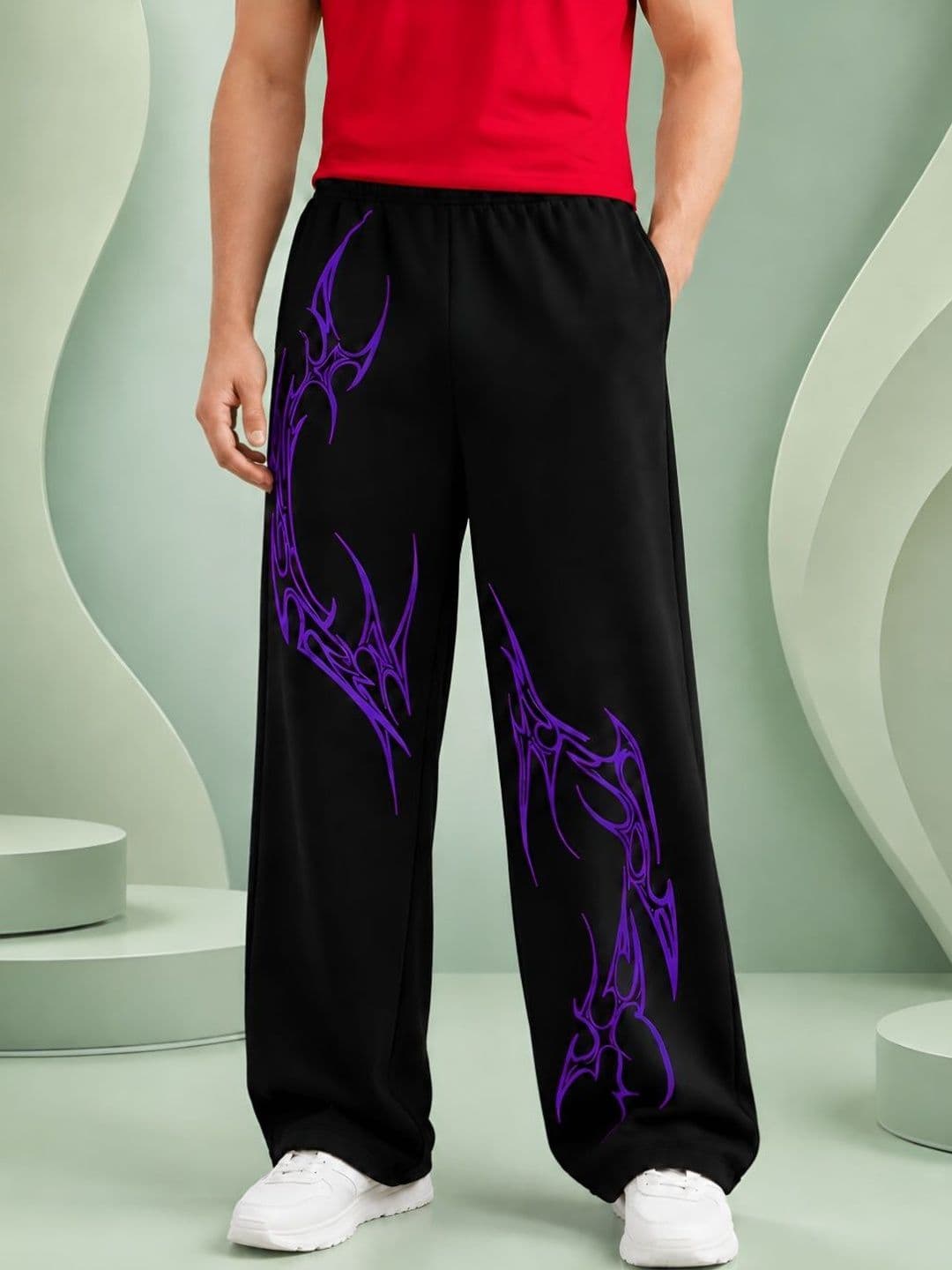 TEDWOODS Men Regular Fit Graphic Print Track Pants - view 1