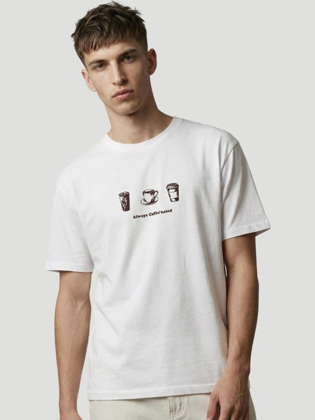 High Star Men Typography Printed T-shirt - view 1