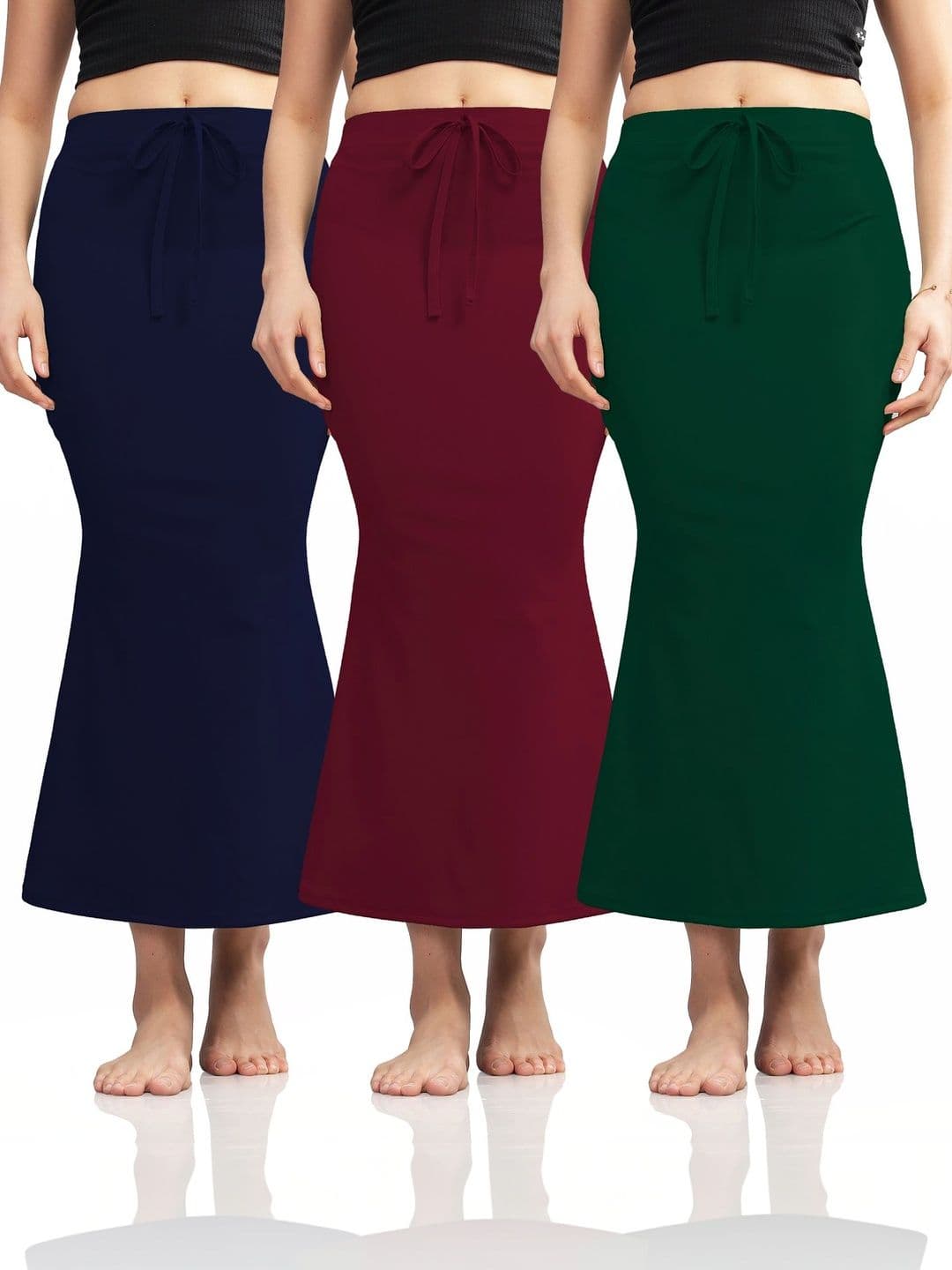 CALBONE Pack Of 3 High Rise Saree Shapewear - view 1