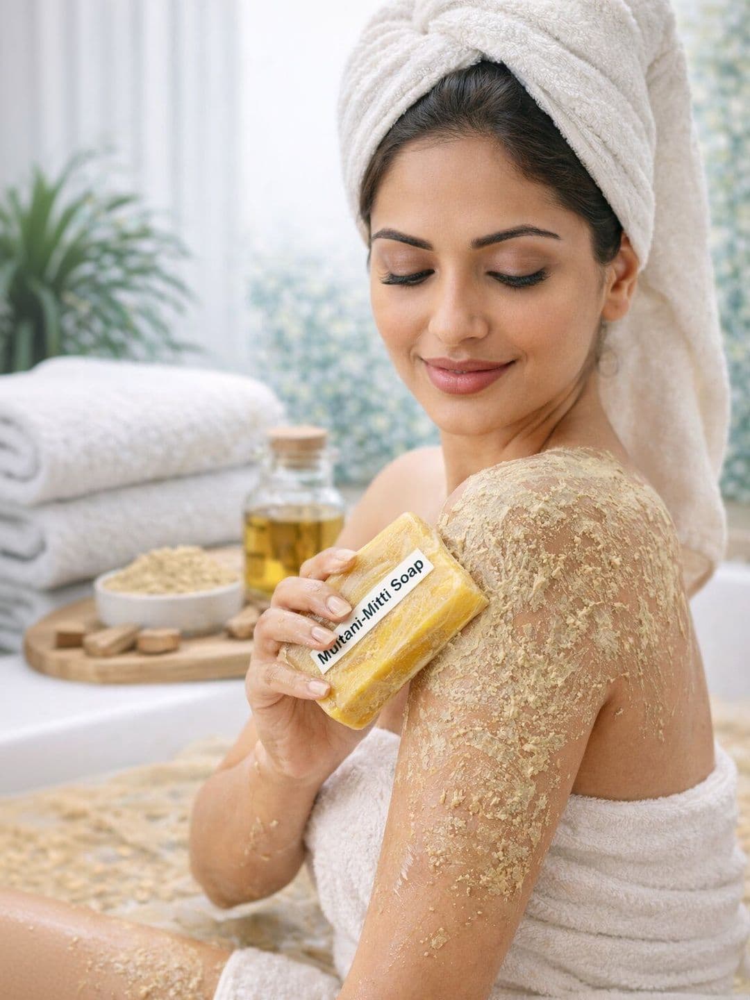 Glamurny Herbal Multani Mitti Soap - 100 g - view 1