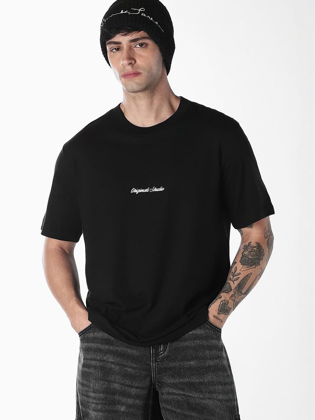 Jack & Jones Men Typography Printed T-shirt - view 1